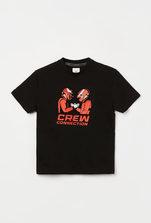 ALLEN SOLLY Boys Graphic Print T-shirt