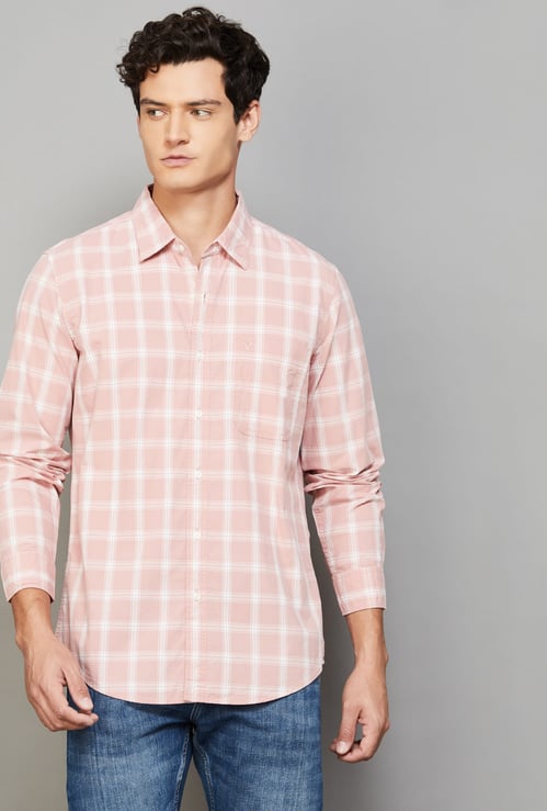 AMERICAN EAGLE Checked Regular Fit Shirt