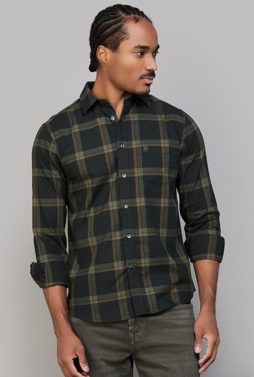 US POLO ASSN Checked Regular Fit Shirt