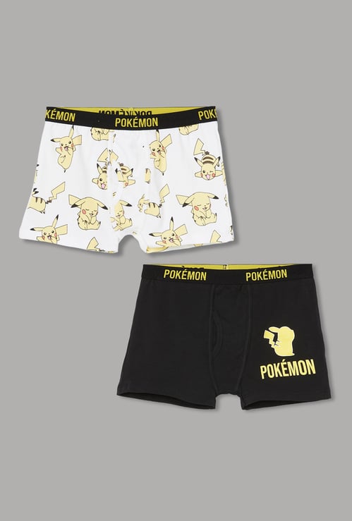 FAME FOREVER Boys Printed Boxers - Pack of 2