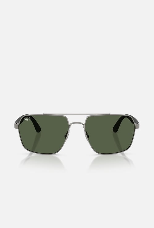 RAY-BAN Polarised Square Sunglasses - 0RB3785I-004-9A-58