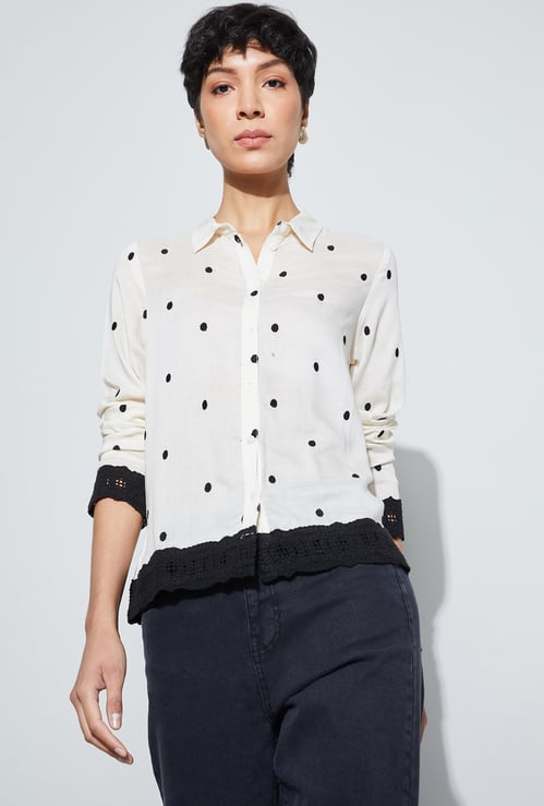FAME FOREVER Embroidered Shirt