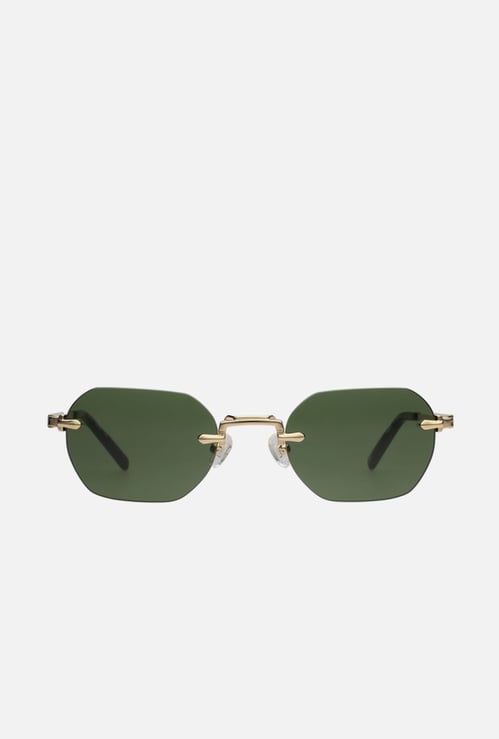 TOMMY HILFIGER UV Protected Geometric Sunglasses - TH2684C3GDBKGN1952S