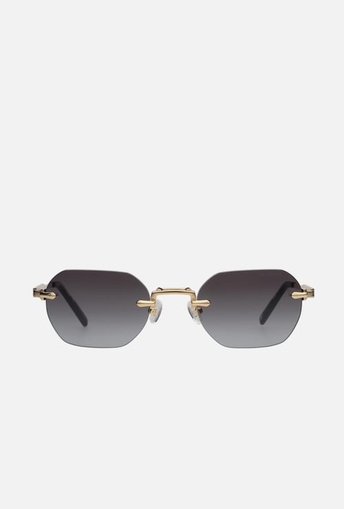 TOMMY HILFIGER UV Protected Geometric Sunglasses - TH2684C5GDBKGR3552S