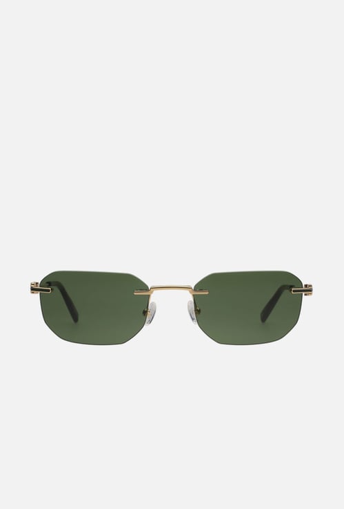 TOMMY HILFIGER UV Protected Geometric Sunglasses - TH2685C4GDBKGN1954S