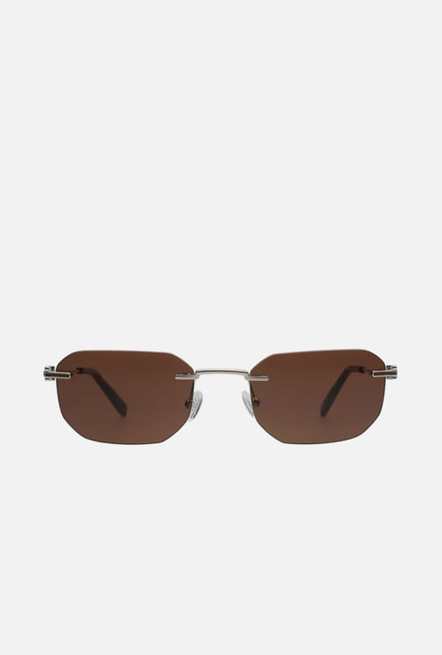 TOMMY HILFIGER UV Protected Geometric Sunglasses - TH2685C5SIBKBR3454S