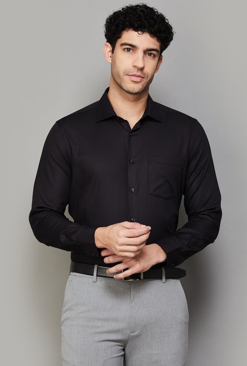 ARROW Solid Regular Fit Formal Shirt