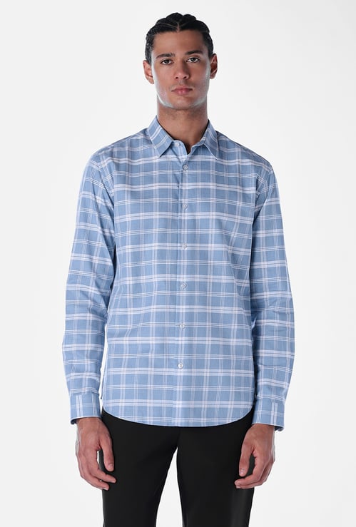 JACK & JONES Checked Regular Fit Shirt