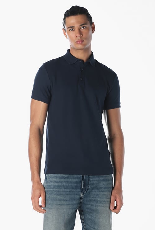 JACK & JONES Solid Polo T-shirt