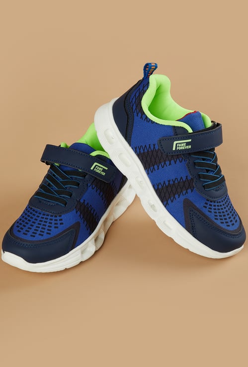 FAME FOREVER Boys Mesh Detailed Sneakers
