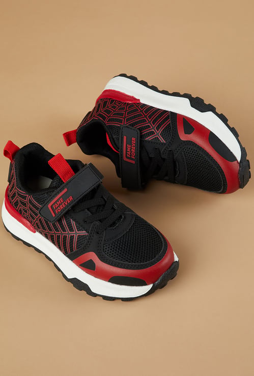 FAME FOREVER Boys Spider-Man Casual Shoes