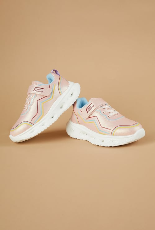 FAME FOREVER Girls Printed Sneakers