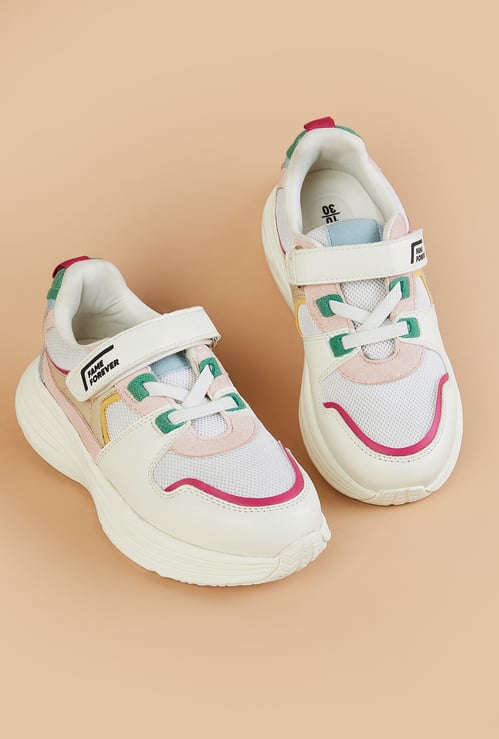 FAME FOREVER Girls Colourblock Sneakers
