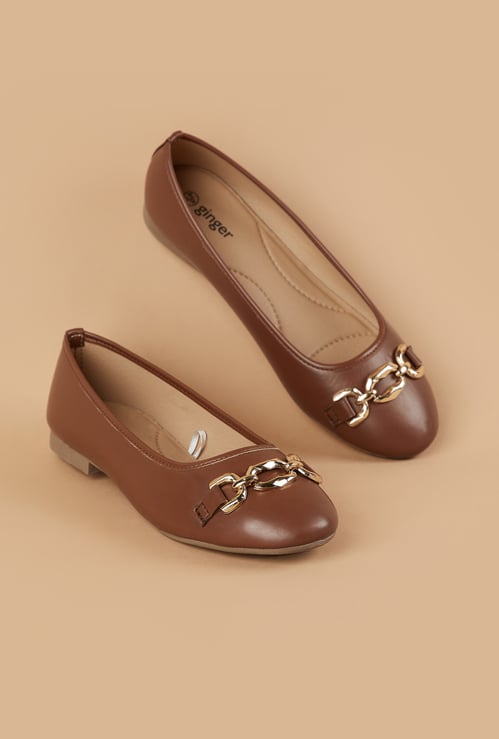 CODE Chain Detail Ballerinas
