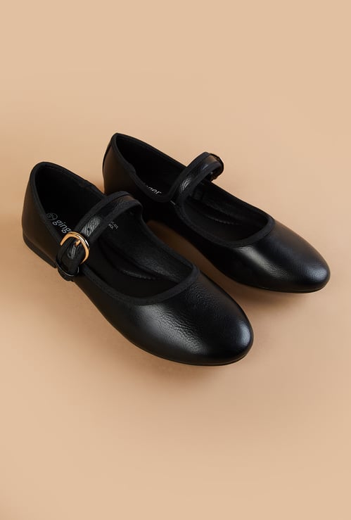 GINGER Textured Design Ballerinas