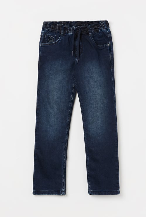 RUFF KIDS Boys Washed Regular Fit Jeans
