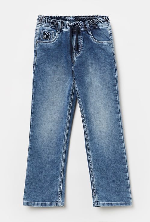 RUFF KIDS Boys Washed Regular Fit Jeans