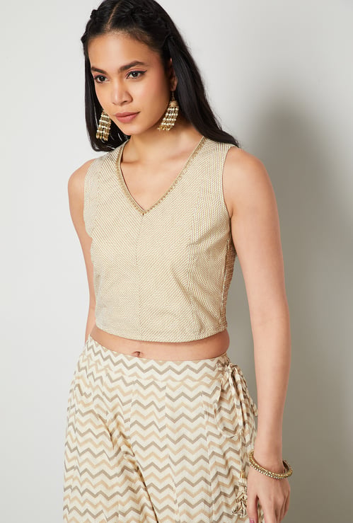 MELANGE Printed Top