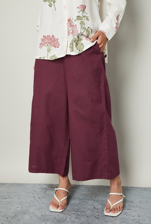 MELANGE Solid Palazzos
