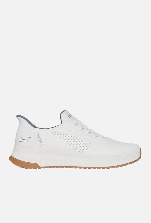 SKECHERS Bobs Sport Solid Lace-Up Sports Shoes