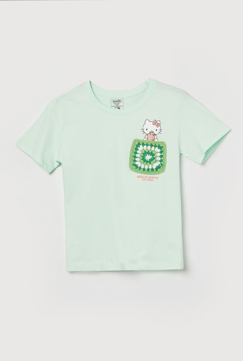 KIDSVILLE Girls Hello Kitty T-shirt