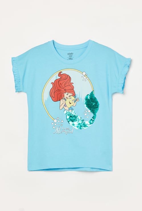 KIDSVILLE Girls Little Mermaid T-shirt