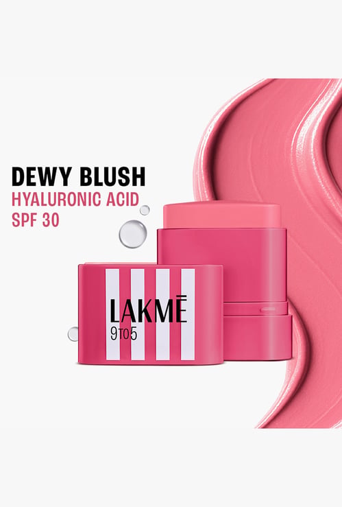 LAKME 9to5 Hya Matte Beach Edit Blush - Sunset Rose - 8.6g