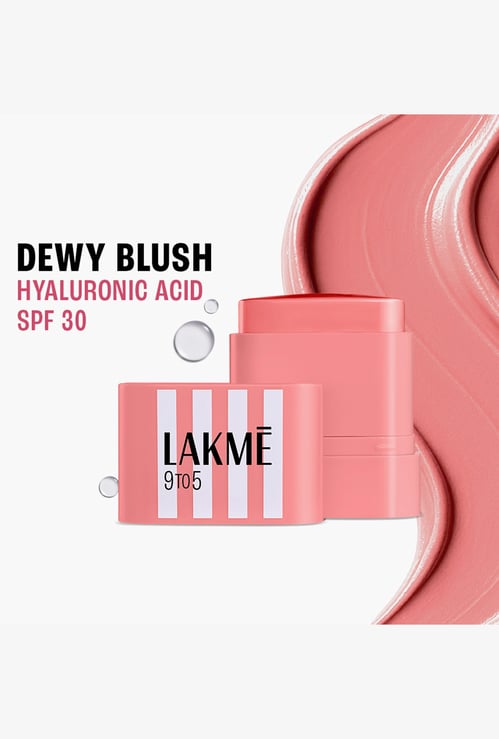 LAKME 9to5 Hya Matte Beach Edit Blush - Beach Peach - 8.6g