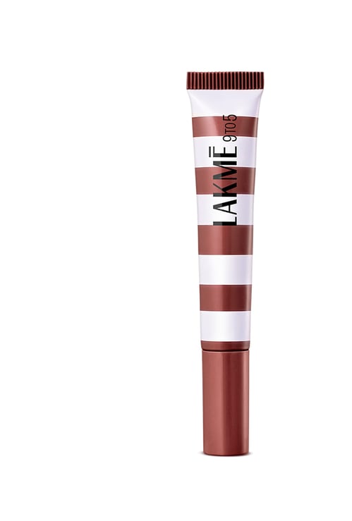 LAKME 9to5 Hya Matte Beach Edit Lip Gloss Stain - 1 Chocolate Temptation - 10ml