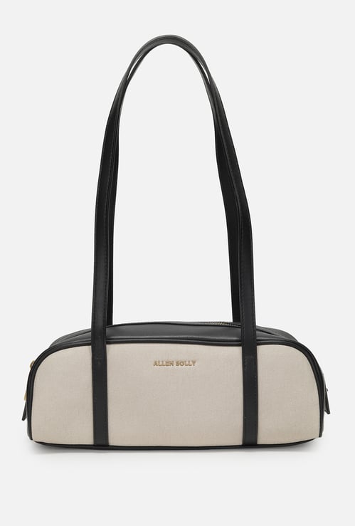 ALLEN SOLLY Solid Shoulder Bag