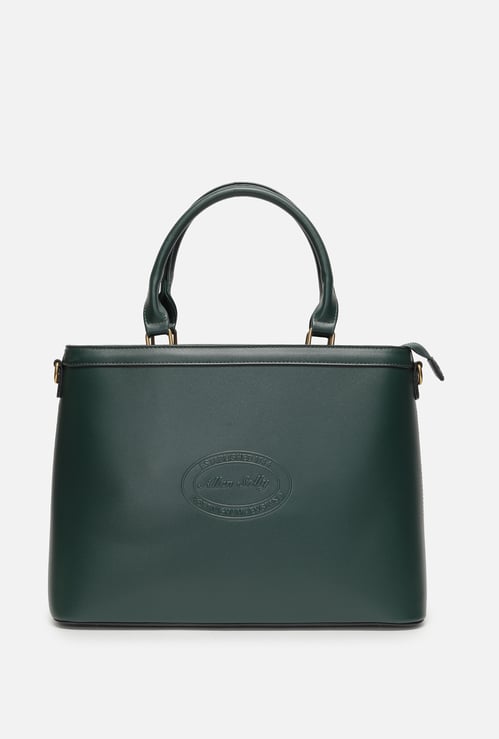 ALLEN SOLLY Solid Laptop Bag