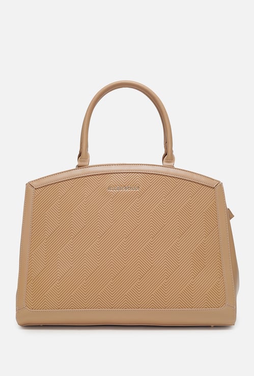 ALLEN SOLLY Solid Laptop Bag
