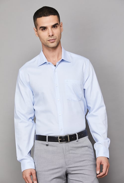 ARROW Solid Regular Fit Formal Shirt