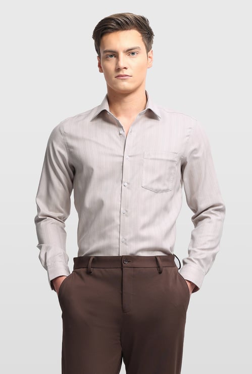 ARROW Striped Manhattan Formal Shirt (Slim)