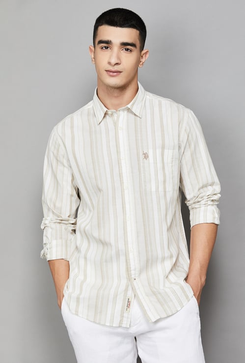 US POLO ASSN Striped Regular Fit Shirt