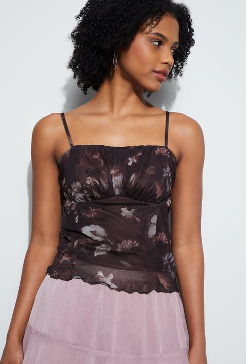 GINGER Floral Print Top