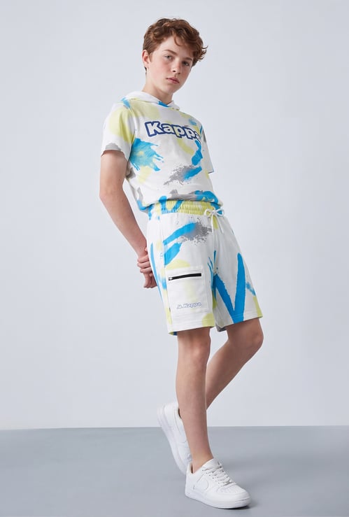 KAPPA Boys Graphic Print Shorts