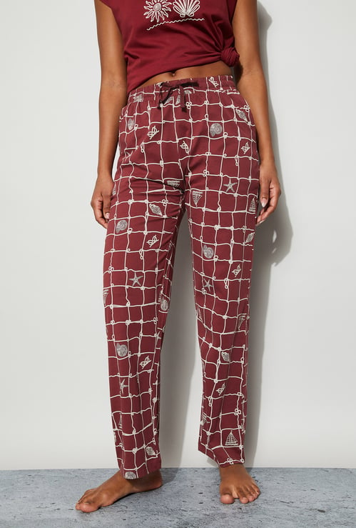 GINGER Nautical Print Pyjamas