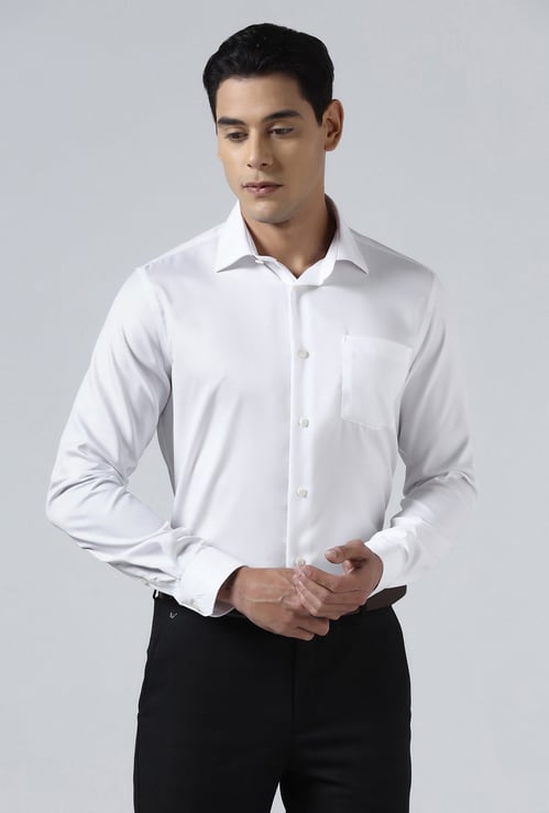 BLACKBERRYS Solid Slim Fit Formal Shirt