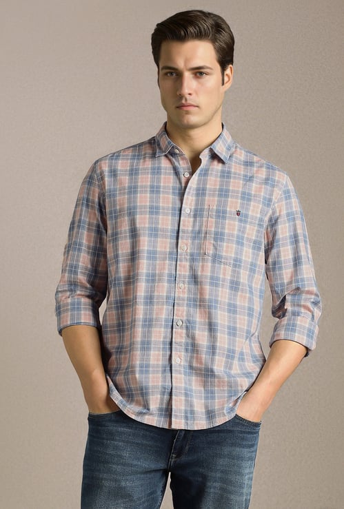 LP JEANS Checked Regular Fit Shirt