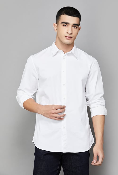 CELIO Solid Regular Fit Shirt