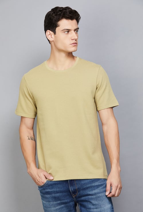 CELIO Textured T-shirt