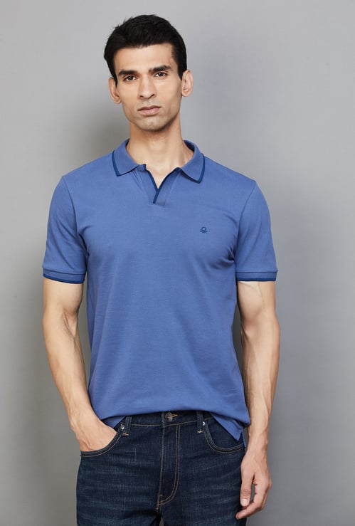UNITED COLORS OF BENETTON Solid Polo T-shirt