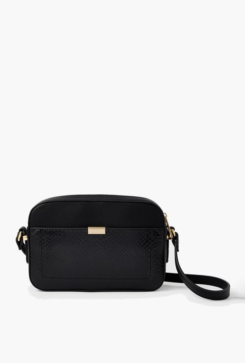 ACCESSORIZE LONDON Textured Sling Bag