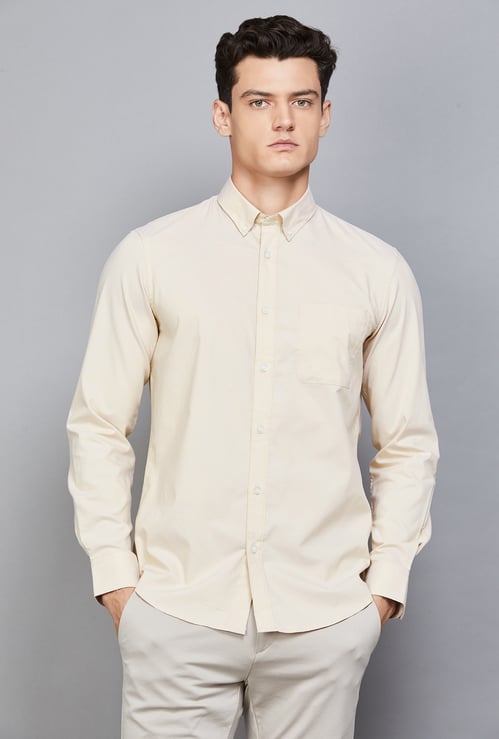 CELIO Solid Regular Fit Shirt