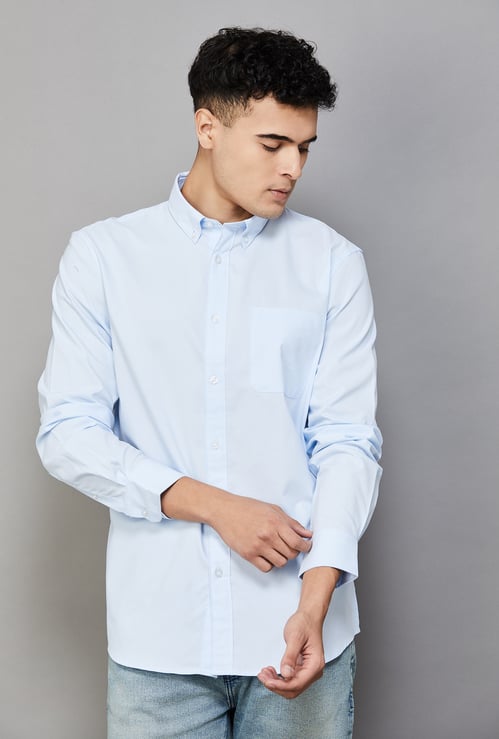 CELIO Solid Regular Fit Shirt