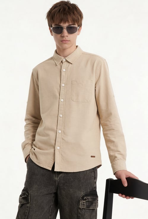FAME FOREVER Boys Solid Shirt