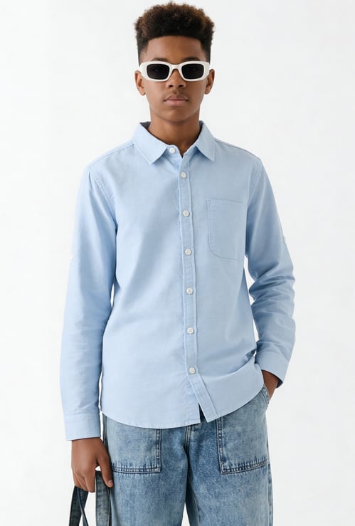 FAME FOREVER Boys Solid Shirt