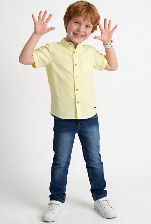 FAME FOREVER Boys Solid Shirt