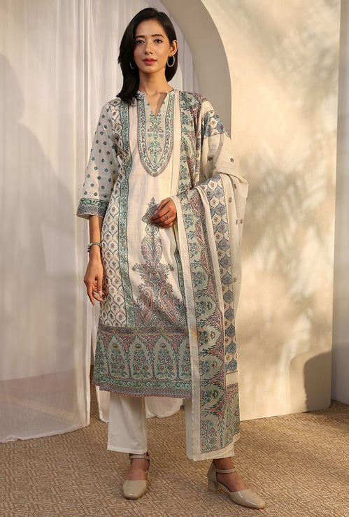 LIBAS Ethnic Motif Kurta Set